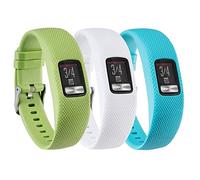 honecumi Reemplazo Correas Compatible con Garmin vívofit 4 Pulsera Hombres Mujeres，Suaves Silicona Pulsera Ajustable Deportiva Pulsera Accesorios Vistoso Pulsera- Pequeño