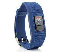 honecumi Reemplazo correas Compatible con Garmin Vivofit JR/Vivofit JR 2 / Vivofit 3 pulsera Niños，Suaves Silicona Pulsera Ajustable Deportiva Pulsera Accesorios Vistoso Pulsera, Azul oscuro