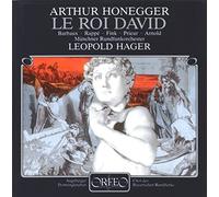 Honegger : Le Roi David. Barbaux, Rappé, Fink, Prieur, Arnold, Hager.