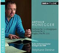 Stephane Deneve, SWR Stuttgart Radio Symphony Orchestra – Honegger: Sinfonías 2 y 3 – CD