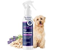 Honest Paws - Champú seco para perros, sin agua, sin enjuague, fórmula espumosa que reduce el picor, limpia, hidrata y nutre la piel seca