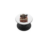 Honest Rock Lincoln Guitar Patriotic Legendario Presidente PopSockets PopGrip Adhesivo