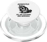 Honestamente Todos mis Sistemas están nerviosos PopSockets PopGrip para MagSafe