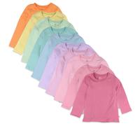 HonestBaby - Camisetas de manga larga (100 % algod n org nico), unisex, para beb s, ni os peque os, ni os y ni as, talla 4T