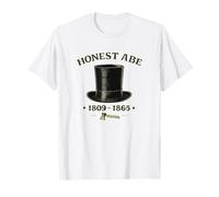 Honesto Abe Lincoln Stovepipe Hat Presidente Historia Camiseta