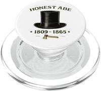 Honesto Abe Lincoln Stovepipe Hat Presidente Historia PopSockets PopGrip para MagSafe