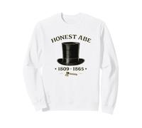 Honesto Abe Lincoln Stovepipe Hat Presidente Historia Sudadera