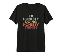 Honesty Name Honesty Personalized Name First Given Camiseta Premium