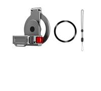 HoneTeek Soporte magnético para DJI Osmo Pocket 3 / Pocket 4, soporte de teléfono compatible con MagSafe con 17 imanes fuertes, adaptador de expansión magnética con zapata fría y rosca de 1/4 pulgadas
