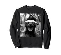 Honey Badger Bigfoot Selfie Wilderness Adventure Sudadera