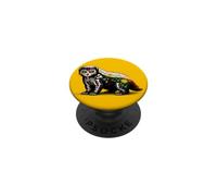 Honey Badger Calavera Viva Mexicana Calavera Fiesta México PopSockets PopGrip Adhesivo