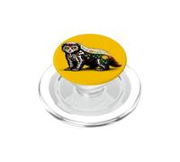 Honey Badger Calavera Viva Mexicana Calavera Fiesta México PopSockets PopGrip para MagSafe