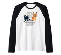 Honey Badger Caracal Spicy Animal Keeper Meme Camiseta Manga Raglan