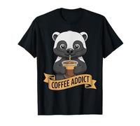 Honey Badger Coffee Addict Caffeine Espresso Meme Camiseta