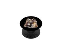Honey Badger Coquette Christian Religioso Floral Velas Arco PopSockets PopGrip Adhesivo
