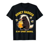 Honey Badger es mi espíritu Animal Amante de los Animales Camiseta