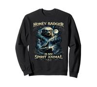 Honey Badger es mi espíritu Animal Amante de los Animales Sudadera