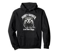 Honey Badger es mi espíritu Animal Amante de los Animales Sudadera con Capucha