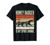 Honey Badger Is My Spirit Animal Camiseta