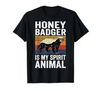 Honey Badger Is My Spirit Animal Camiseta
