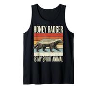 Honey Badger Is My Spirit Animal Camiseta sin Mangas