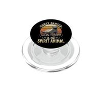 Honey Badger Is My Spirit Animal PopSockets PopGrip para MagSafe