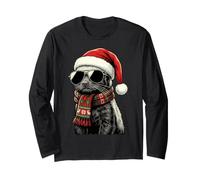 Honey Badger Ratel Sombrero de Santa Bufanda a Cuadros Gafas de Sol Sombras Manga Larga
