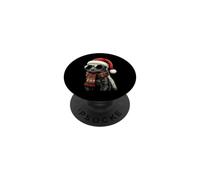 Honey Badger Ratel Sombrero de Santa Bufanda a Cuadros Gafas de Sol Sombras PopSockets PopGrip Adhesivo