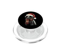 Honey Badger Ratel Sombrero de Santa Bufanda a Cuadros Gafas de Sol Sombras PopSockets PopGrip para MagSafe