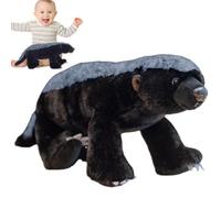 Honey Badger Stuffed Animal | Kawaii Realistic Honey Badger Plush Toy