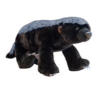 Honey Badger Stuffed Animal - Polyester PP Cotton 40cm | Kawaii Realistic Honey Badger Plush Toy, Simulation Animal Model Educational | For Kids Adults Gift Home Decor Play Use