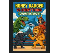 Honey Badger vs Everything Coloring Book