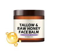 Honey Balm | Crema Hidratante Facial - 60g Bálsamo Orgánico Natural Iluminador No Graso Para Piel Seca Cuerpo Mujeres Hombres Tercera Edad Noche,Para Jóvenes Hombres Mujeres Mayores Noches Invierno