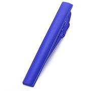 HONEY BEAR 1.97"/2.12"/2.36" Clip Pasador de Corbata -Talla Normal para Hombre Necktie, Boda Negocio Regalo,5cm/5.4cm/6cm (Azul 5.4cm)