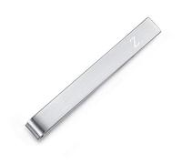 HONEY BEAR Alfiler de corbata para hombre de 2,12 pulgadas, para corbata normal, plata cepillada, 5,4 cm, 5.4cm, Cobre, No es una piedra preciosa