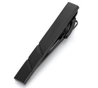 HONEY BEAR Barra de corbata para hombre, tamaño normal, regalo de boda, 5,4 cm, 5.4cm, Acero inoxidable, No es una piedra preciosa
