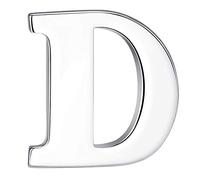 HONEY BEAR - Broche de clip para pinos, letras inicial, alfabeto de la A a la Z para traje de hombre y mujer, acero inoxidable, regalo de boda, negocios, acero inoxidable, Acero inoxidable