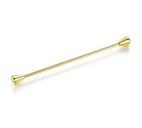 HONEY BEAR Clip Barra Pin Accesorio de Camisa Clip Corbata Alfiler Cuello Broche de Traje (Cono Oro)