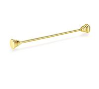 HONEY BEAR Clip Barra Pin Accesorio de Camisa Clip Corbata Alfiler Cuello Broche de Traje (Torre Oro)