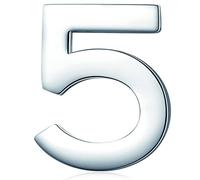 HONEY BEAR El número 4/5 lleva la etiqueta del broche, el traje masculino/la insignia de la camisa femenina, regalo comercial de acero inoxidable (No.5 (0.59 inches))