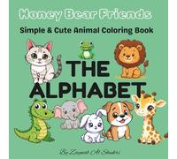 Honey Bear Friends: simple & Cute Coloring Book