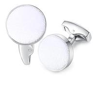 HONEY BEAR Gemelos de Terciopelo de algodón con diseño de Oso de Miel, Redondos, de Acero Inoxidable, para Negocios, Bodas, Regalo