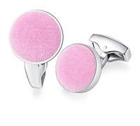 HONEY BEAR Gemelos de Terciopelo de algodón con diseño de Oso de Miel, Redondos, de Acero Inoxidable, para Negocios, Bodas, Regalo