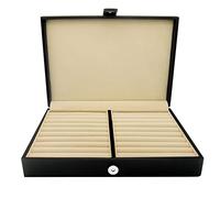 HONEY BEAR Hombre/Mujer Estuche Organizador para Exhibir / Guardar, Joyería, Anillos y mancuernas caja, Joyero, Cuero de imitación