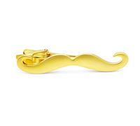 Honey Bear para hombre Tie Clip Bar - tamaño normal y Skinny niños Slim bigote para negocio boda regalo