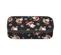 Honey-Bee - Bolsa de almacenamiento con estampado de abeja para oficina de negocios, estuche para lápices, bolsa de maquillaje, bolsas de cosméticos, Feliz Navidad Feliz, One Size