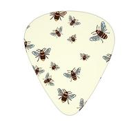 Honey Bee Premium Bass - Púas de guitarra eléctrica para bajo para una experiencia musical sin igual