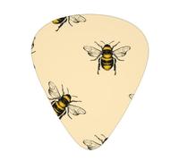Honey Bee Premium Bass - Púas de guitarra eléctrica para bajo para una experiencia musical sin igual