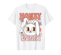 Honey Bunny Cute Rabbit Lover Sweetheart Saying Camiseta