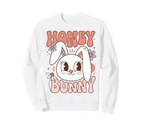 Honey Bunny Cute Rabbit Lover Sweetheart Saying Sudadera